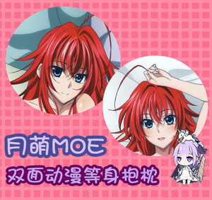 恶魔高校dxd 莉雅丝 部长 动漫等身抱枕 靠枕2wt抱枕套