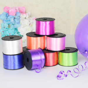 生日派对卡通飘空氦气球扎绳布置装饰用品绑气球绳子工具丝带彩带
