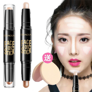 【初学者】瘦脸遮瑕笔双头防水修容棒高光笔男女化妆卧蚕笔