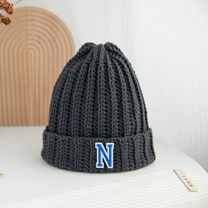 手织毛线织帽子diy手工制作材料包钩针编织自制针织成人冬季冷帽