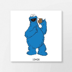 饼干怪创意韩版搞怪可爱图案男女服装热转印胶印衣服贴柯式烫画