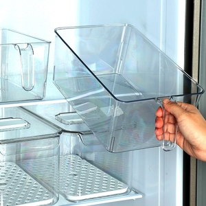 冰箱收纳盒透明加厚分隔抽屉式冷冻保鲜鸡蛋储物厨房食品整理盒子