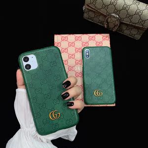 gucci手机壳iphone12promax苹果11适用xr绿色xs古驰8plus网红7女x