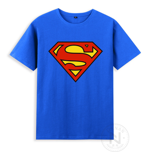 正义者联盟超级英雄美国队长蝙蝠侠钢铁侠超人闪电侠短袖T恤衣服