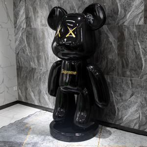 暴力熊芝麻街kaws大号公仔玩偶网红店铺门口酒吧装饰客厅落地摆件