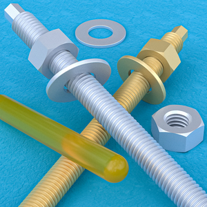 化学螺栓国标高强度镀锌m8m10m12m16m20m24膨胀锚固螺栓化学锚栓