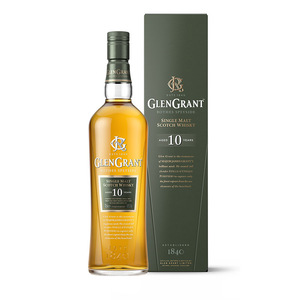 洋酒 格兰冠10年苏格兰单一麦芽威士忌glengrant