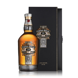 洋酒chivas英国进口芝华士25年威士忌700ml 洋酒带盒