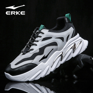 鸿星尔克男鞋2022新款春季潮流百搭跑步鞋青年透气轻便休闲运动鞋