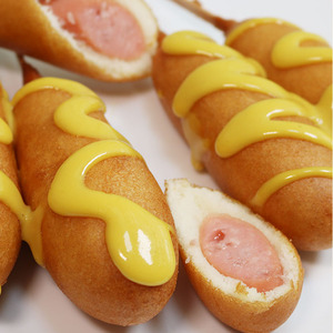 cp正大黄金热狗棒900g韩国街头油炸小吃儿童脆皮香肠美味冷冻食品