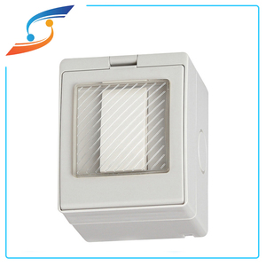 家用防水开关明装暗装阻燃一开单控yrl-1gs户外墙壁电源照明防尘