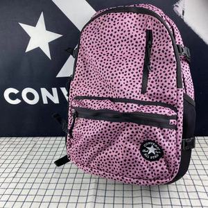 converse/匡威粉色波点双肩背包学生书包休闲通用背包魔法火烈鸟