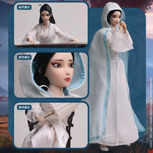 1/6兵人白蛇缘起2电影青蛇劫起古装小白12寸可动人偶美女手办模型