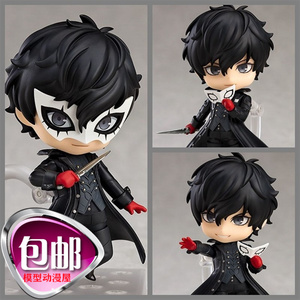 国产 gsc粘土人 989#q版 女神异闻录5 雨宫莲 可动换脸手办模型