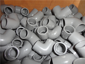 厦门南亚u-pvc管件塑料45度90度给水弯头20 25 32 40 50 63-2