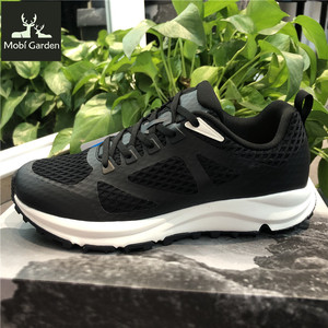 牧高笛徒步鞋男春夏新款户外防滑透气网面休闲运动鞋子zm21123001