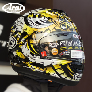日本进口arai rx 7x醒狮头盔新款全球限量四季全盔赛道盔机车跑盔
