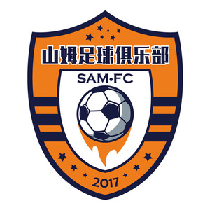 足球队队标 队徽 球队logo设计 球队标志设计羽毛球队标 心象映创