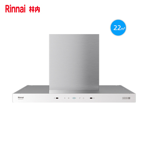 Rinnai/林内 RH-ER16GA(WT)家用不锈钢大吸力欧式吸油烟机白色