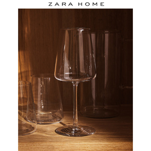 zara home 北欧圆锥形红酒杯白酒杯葡萄酒杯高脚杯 42725409990