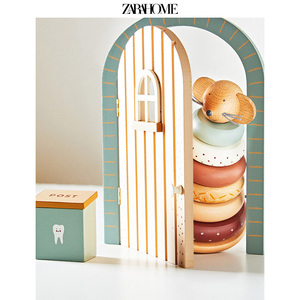 Zara Home 箱子款迷你魔法门儿童房装饰玩具乳牙收纳 47648043711