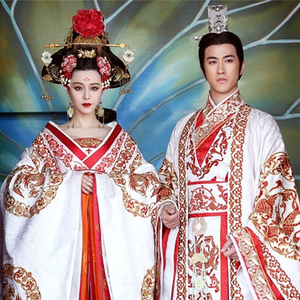 影视同款古装武媚娘传奇唐朝皇帝皇后妃子范冰冰武则天喜服演出服