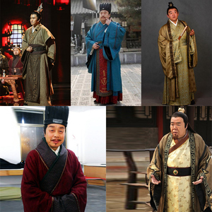 左耶利赛淘宝古代老爷服装地主员外古装演出服男汉服商人富人管家