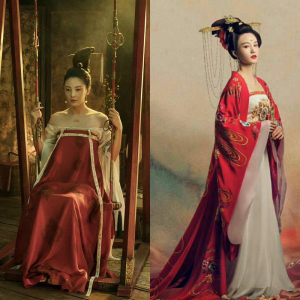 影视古装猫妖传杨贵妃同款古装汉服襦裙唐朝仙女服喜服古典舞古装