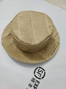 废旧报纸手工制作帽子图片