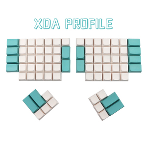 XDA无刻键帽 pbt材质 ErgoDox ergo 双手机械键盘客制化专用帽