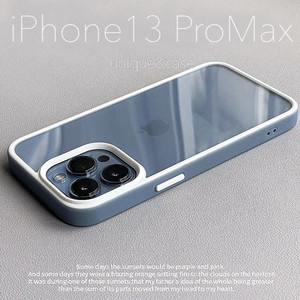 高档双色边框苹果13手机壳iPhone12promax透明11个性14全包防摔xr