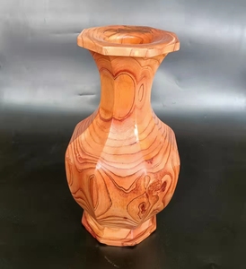 纯天然香椿木加工花瓶工艺品家居客厅电视酒柜摆件雕刻日常送礼