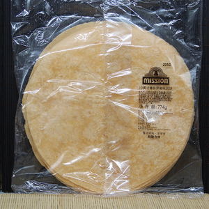 麦西恩10英寸番茄罗勒味面饼 墨西哥卷饼 美味方便速食774g面饼