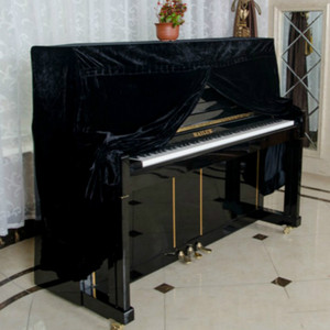 包邮钢琴罩子加厚金丝绒钢琴罩钢琴套钢琴全罩全包半罩防尘罩全套