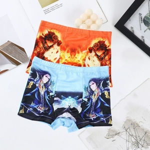 斗罗大陆男童唐三卡通平角内裤短裤舒适小中大透气5至8岁不夹屁屁