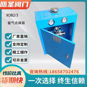 氧气点阀箱OX/B/2二氧化碳接头工位终端氧气丙烷煤气天燃气点阀箱