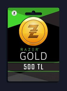 土耳其 雷蛇礼品卡 razer gold pin 500里拉
