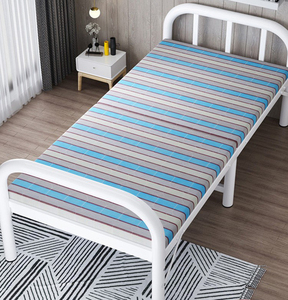 简易床出租房专用一米二单人床折叠床单人结实耐用小床家用成人