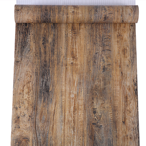仿木头树纹立体木纹复古木板墙面贴纸柜子桌面自粘墙纸仿真木纹贴