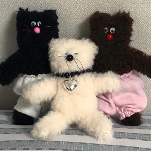 独家定制!韩国可爱小熊挂件钥匙书包包挂件可爱的丑东西毛绒玩偶