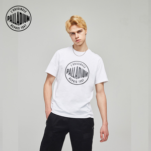 palladium帕拉丁官方春夏男士潮流大logo印花短袖t恤衫105171