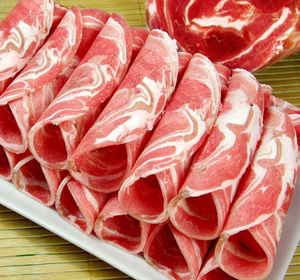 鸭肉卷 新鲜冷冻鸭肉卷 仿羊肉卷 加羊油 50斤 涮火锅自助餐 包邮