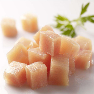 鸡肉丁冷冻 新鲜原味鸡丁 鸡胸肉块 宫保鸡丁 20斤 食堂 包邮