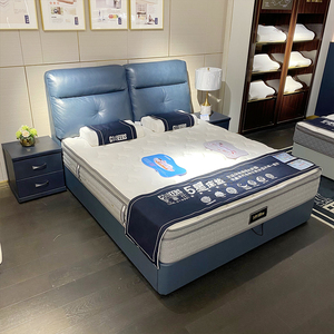 芝华仕床五星床垫10335牛皮床线下头等舱沙发独立弹簧芝华士现代