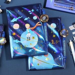 48洽彤百货店铺淘宝卡通旋转陀螺密码本笔记本绝地日记本男生文具小