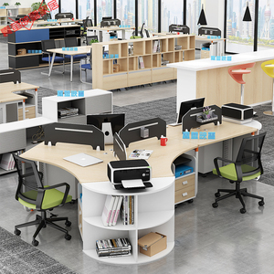 办公桌5人位