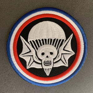 复刻wwii第101空降师502伞兵团臂章军迷刺绣胸章空降徽章伞降伞兵