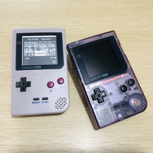 原装任天堂gameboy pocket经典游戏机gbp gb黑白掌机薄机怀旧高亮