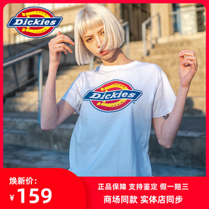 【商场款】蒂克dickies官网短袖t恤女德克士衣服潮牌帝克正品半袖