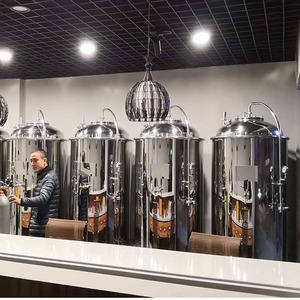 一本机械大型商用啤酒设备精酿啤酒设备 鲜酿啤酒机 自酿啤酒设备